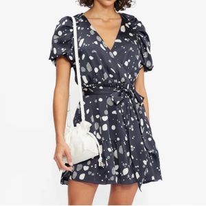 Ted Baker London Steviee Puff sleeve skater dress size 1